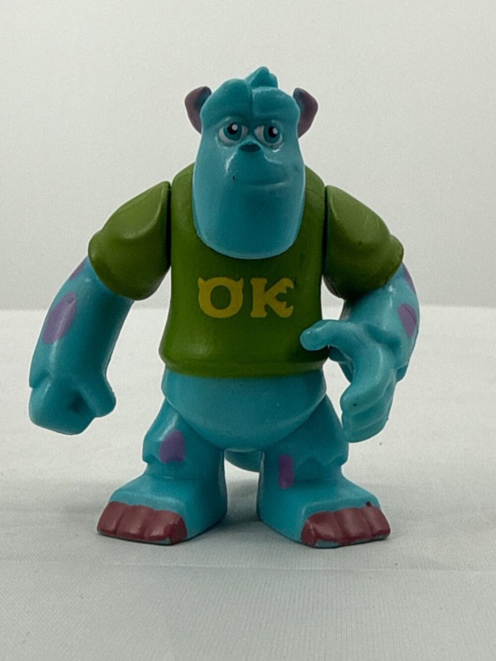 Disney Pixar Monsters University Sulley Mini Figure Oozma Kappa OK Spin Master